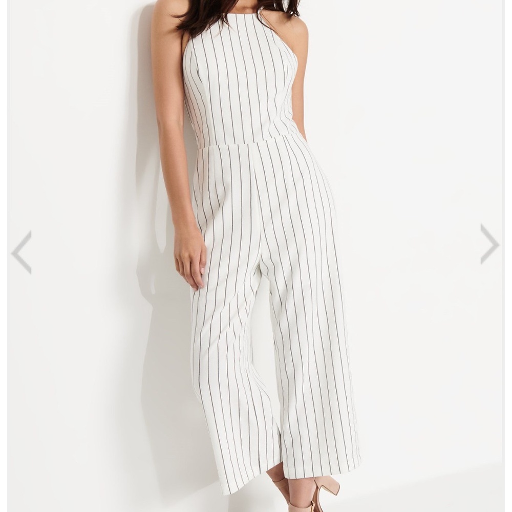 Dynamite halter neck backless jumpsuit